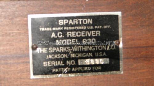 Sparton 930AC Equasonne ; Sparks-Withington Co (ID = 1732488) Radio