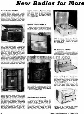 Sparton Radio Combo 10-AB-76-PA; Sparks-Withington Co (ID = 1318055) Radio