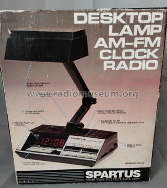 Clock Radio Lamp 0130-64; Spartus Corporation; (ID = 2855921) Radio