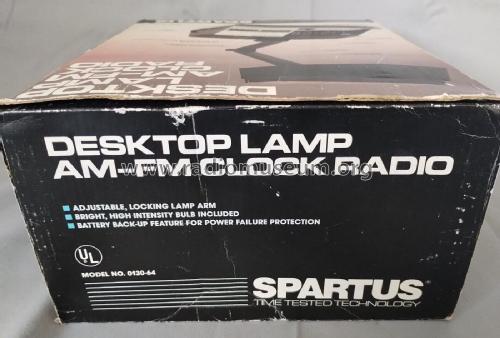 Clock Radio Lamp 0130-64; Spartus Corporation; (ID = 2855922) Radio