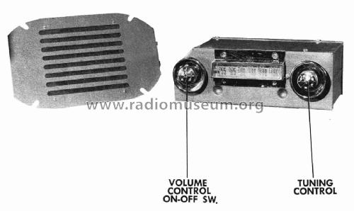 610.F151 1951 Ford; Spiegel Inc. (ID = 3064982) Car Radio