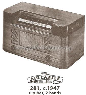 Air Castle 281 ; Spiegel Inc. (ID = 1683306) Radio