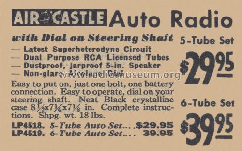 Air Castle 4518 ; Spiegel Inc. (ID = 2151919) Car Radio