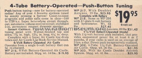 Air Castle WP219 Ch= TM; Spiegel Inc. (ID = 2231711) Radio