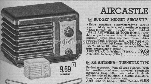 Aircastle 9012I; Spiegel Inc. (ID = 2189349) Radio