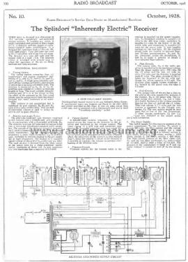 Abbey Sr. ; Splitdorf Electrical (ID = 1578119) Radio