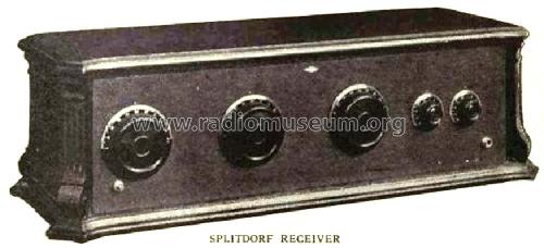 Splitdorf R-100 ; Splitdorf Electrical (ID = 1291383) Radio