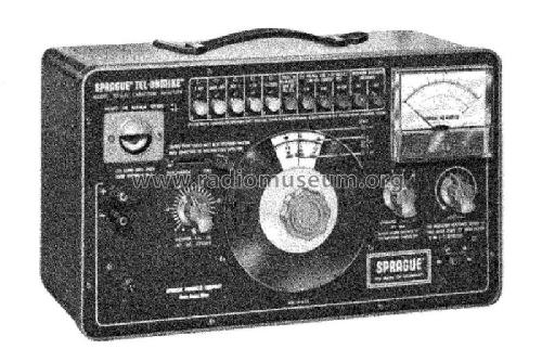 Tel-Ohmike - Capacitor Analyzer TO-6; Sprague Electric (ID = 629767) Ausrüstung
