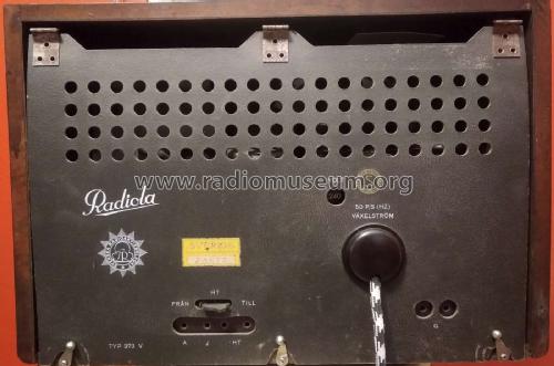 Radiola 373 V; SR, Svenska (ID = 2904829) Radio