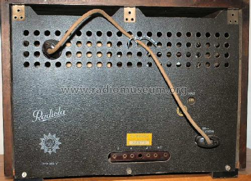 Radiola 365V; SR, Svenska (ID = 1189734) Radio