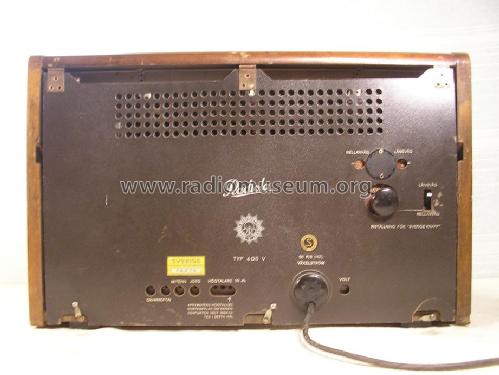 Radiola 405 V; SR, Svenska (ID = 1363830) Radio