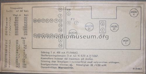 Radiola 475LV; SR, Svenska (ID = 1592796) Radio