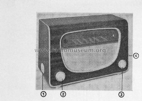 Radiola Operett 1505V; SR, Svenska (ID = 245717) Radio