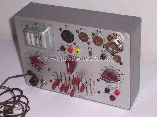 III Provavalvole ad emissione ; SRE - Scuola Radio (ID = 866575) Equipment