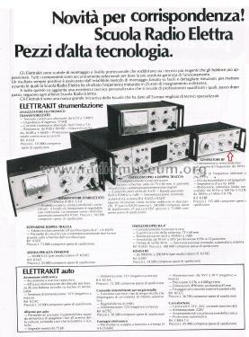 Generatore Bassa Frequenza KSBF; SRE - Scuola Radio (ID = 3052591) Equipment