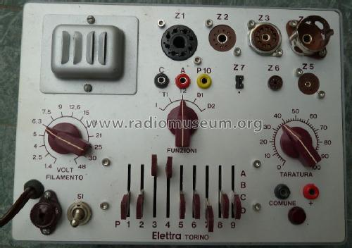 III Provavalvole ad emissione ; SRE - Scuola Radio (ID = 1313018) Equipment