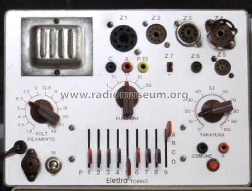 III Provavalvole ad emissione ; SRE - Scuola Radio (ID = 1349414) Equipment