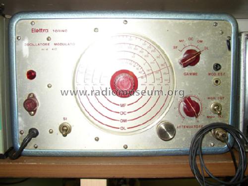 Oscillatore Modulato 412; SRE - Scuola Radio (ID = 752152) Equipment