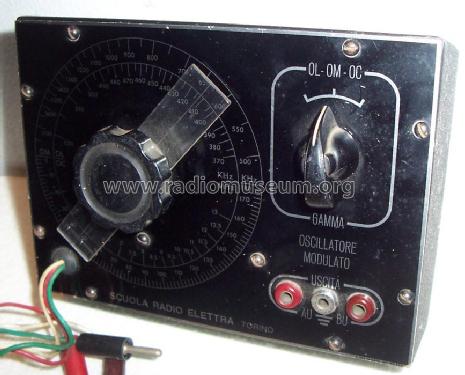 Oscillatore Modulato ; SRE - Scuola Radio (ID = 1965534) Equipment