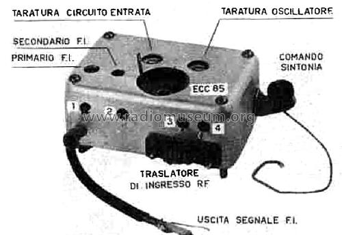 Ricevitore per modulazione di frequenza MF ; SRE - Scuola Radio (ID = 1215277) Radio