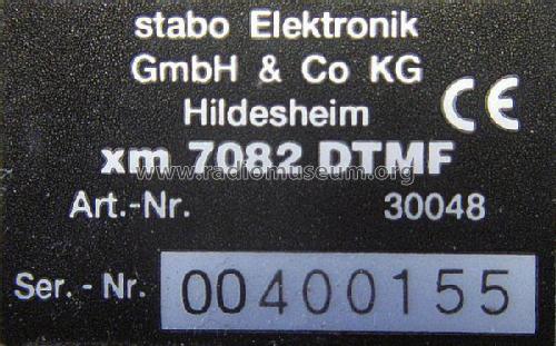 CB-Funkgerät XM-7082-DTMF; Stabo; Hildesheim (ID = 2018573) Citizen