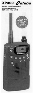 UHF-Handfunkgerät XP 400 Art.-Nr.20403; Stabo; Hildesheim (ID = 1759787) Commercial TRX