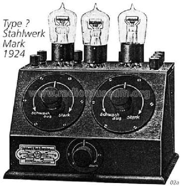 NF-Verstärker 3 Rö; Stahlwerk Mark AG; (ID = 2463) Ampl/Mixer