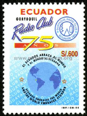 Stamps - Briefmarken Ecuador; Stamps - Briefmarken (ID = 554697) Altri tipi