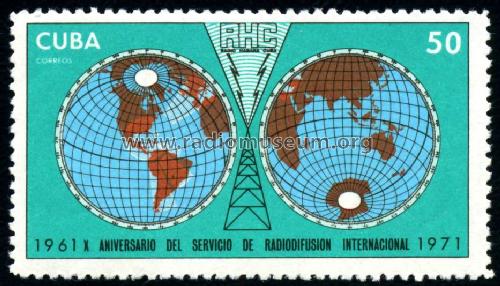 Stamps - Briefmarken Cuba; Stamps - Briefmarken (ID = 587760) Diversos