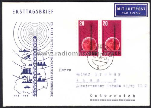 Stamps - Briefmarken Germany DDR / GDR; Stamps - Briefmarken (ID = 355921) Altri tipi