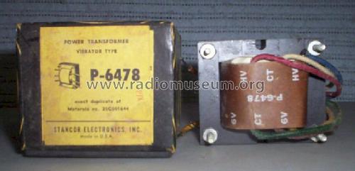Power Transformer Vibrator Type P-6478; Stancor; Chicago, (ID = 1180397) Radio part