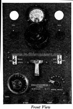 Radiophone Model 1; Standard Assembling (ID = 979720) Amateur-T