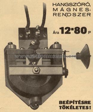 4 pólusú hangszóró mágnesrendszer - 4 Pole Speaker Magnetic system ; Standard; Budapest (ID = 2237907) Lautspr.-K