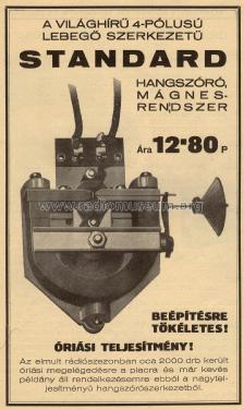 4 pólusú hangszóró mágnesrendszer - 4 Pole Speaker Magnetic system ; Standard; Budapest (ID = 2237908) Lautspr.-K