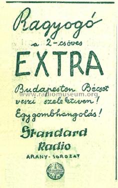 Extra 822; Standard; Budapest (ID = 2213105) Radio