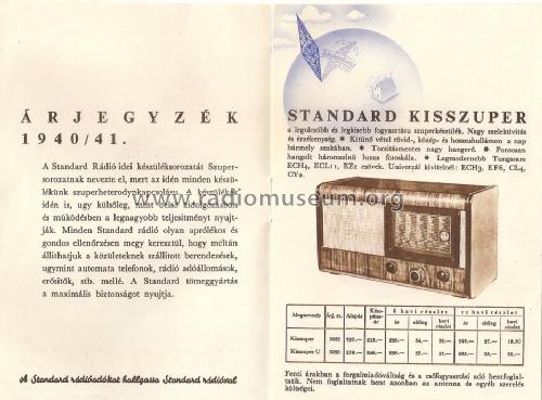 Kisszuper U 3020; Standard; Budapest (ID = 1510417) Radio