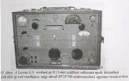 Transmitter & Receiver R/15; Standard; Budapest (ID = 1833743) Mil TRX