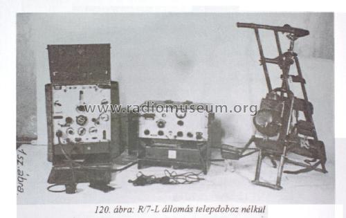 Transmitter & Receiver R-7-L; Standard; Budapest (ID = 1833724) Mil TRX