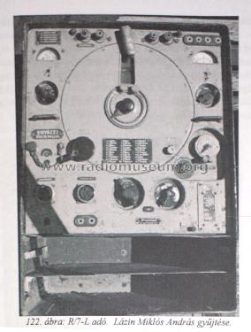 Transmitter & Receiver R-7-L; Standard; Budapest (ID = 1833725) Mil TRX