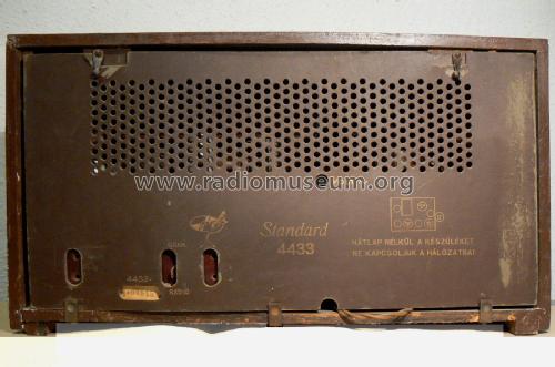 Váltóáramú Kisszuper 4433; Standard; Budapest (ID = 1982816) Radio