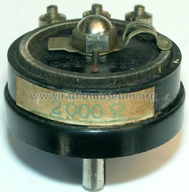 Wire potentiometer, Huzal potencióméter ; Standard; Budapest (ID = 1043031) Radio part