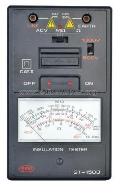 Insulation Tester ST-1503; Standard Electric (ID = 2396696) Equipment