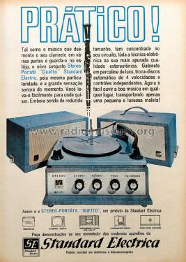 Stereo-Portátil Duetto ; Standard Eléctrica S (ID = 2673628) Enrég.-R