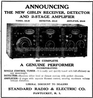 Giblin Radioear 3 boxes; Standard Radio & (ID = 982062) Radio