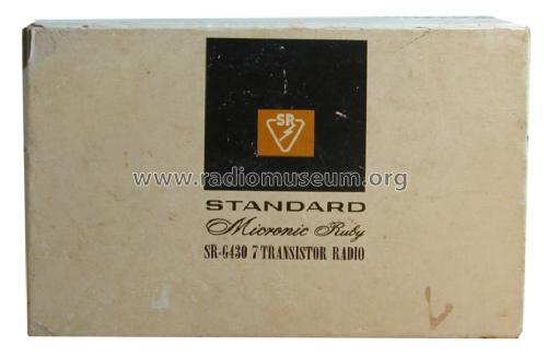 Micronic-Ruby SR-G430; Standard Radio Corp. (ID = 1399716) Radio