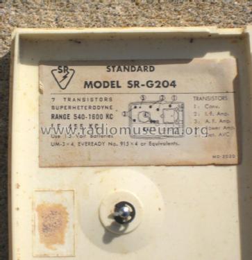 Long Distance Transistor 7 SR-G204; Standard Radio Corp. (ID = 2230114) Radio