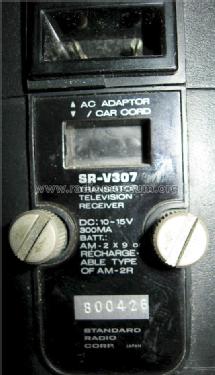 Transistor Television Receiver SR-V307; Standard Radio Corp. (ID = 1563560) Television