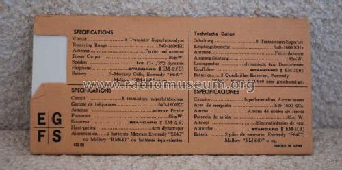 Micronic Ruby SR-H46; Standard Radio Corp. (ID = 844370) Radio