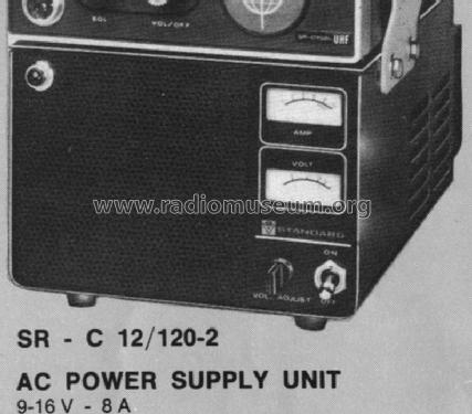 SR-C12/120-2; Standard Radio Corp. (ID = 744399) Power-S