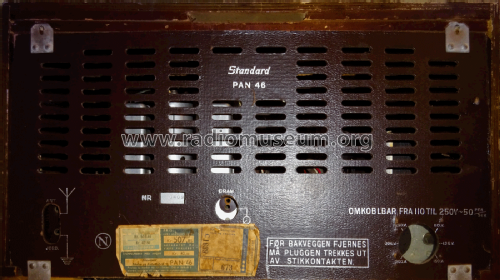 Pan 46 ; Standard Telefon og (ID = 2298498) Radio